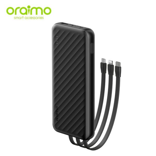 Oraimo  Slice Link Pro 10,000mAh Power Bank | OPB-P7101 | 22.5W | Grey